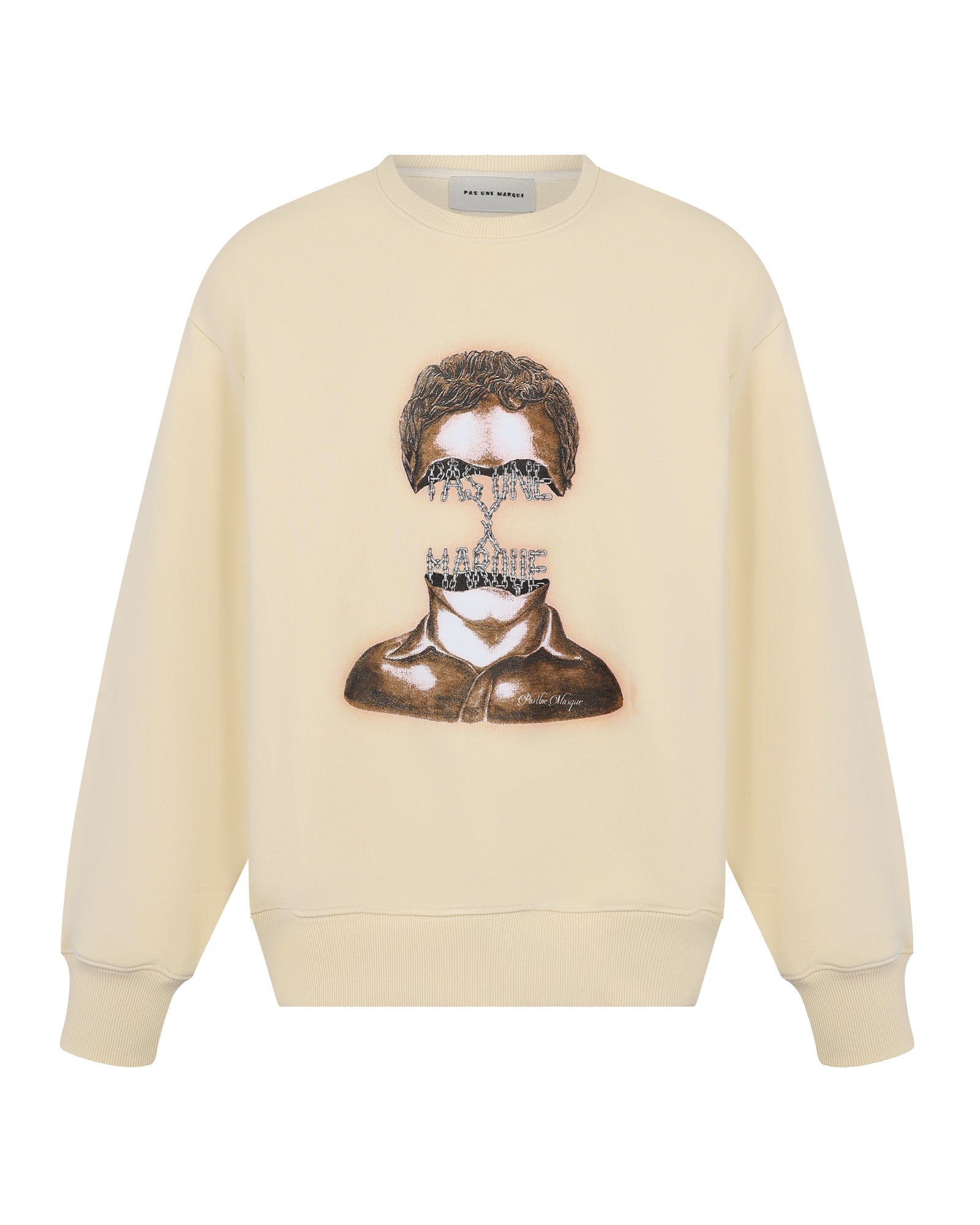 Curiously Strong Minds Sweatshirt Cream