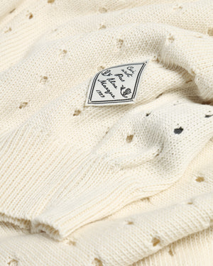 Knitted Polo Cream