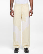 Contrast Trousers (Lemon Icing / Milk)