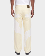 Contrast Trousers (Lemon Icing / Milk)