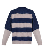 Knitted Cardigan Double-Sleeve (Multi)