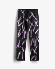 Paint Swash Sweatpants (Black)