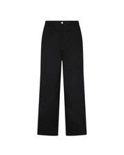 Suede Denim Trousers (Black)