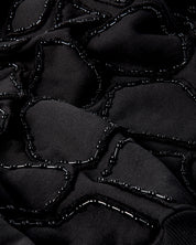 Hand-Beaded Mosaic Hoodie