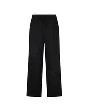 Suede Denim Trousers (Black)