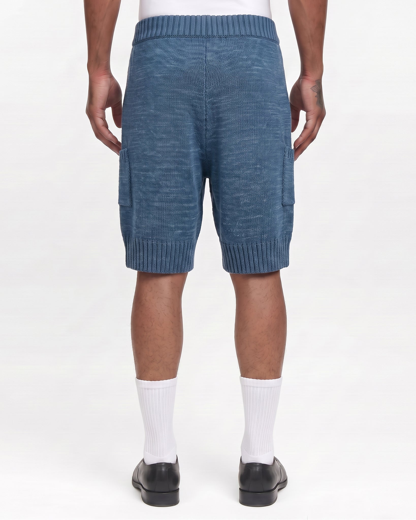Knitted Shorts (Lazuli Blue)