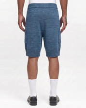 Knitted Shorts (Lazuli Blue)