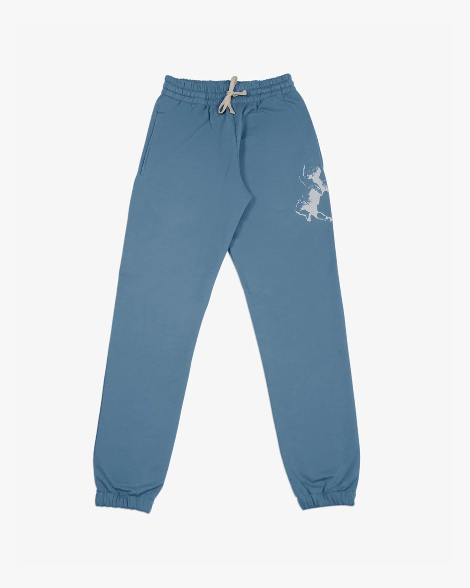 Sweatpant Angel (Heather Blue)