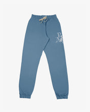 Sweatpant Angel & Letters (Heather Blue)