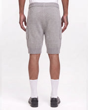 Knitted Shorts (Pearl Grey)