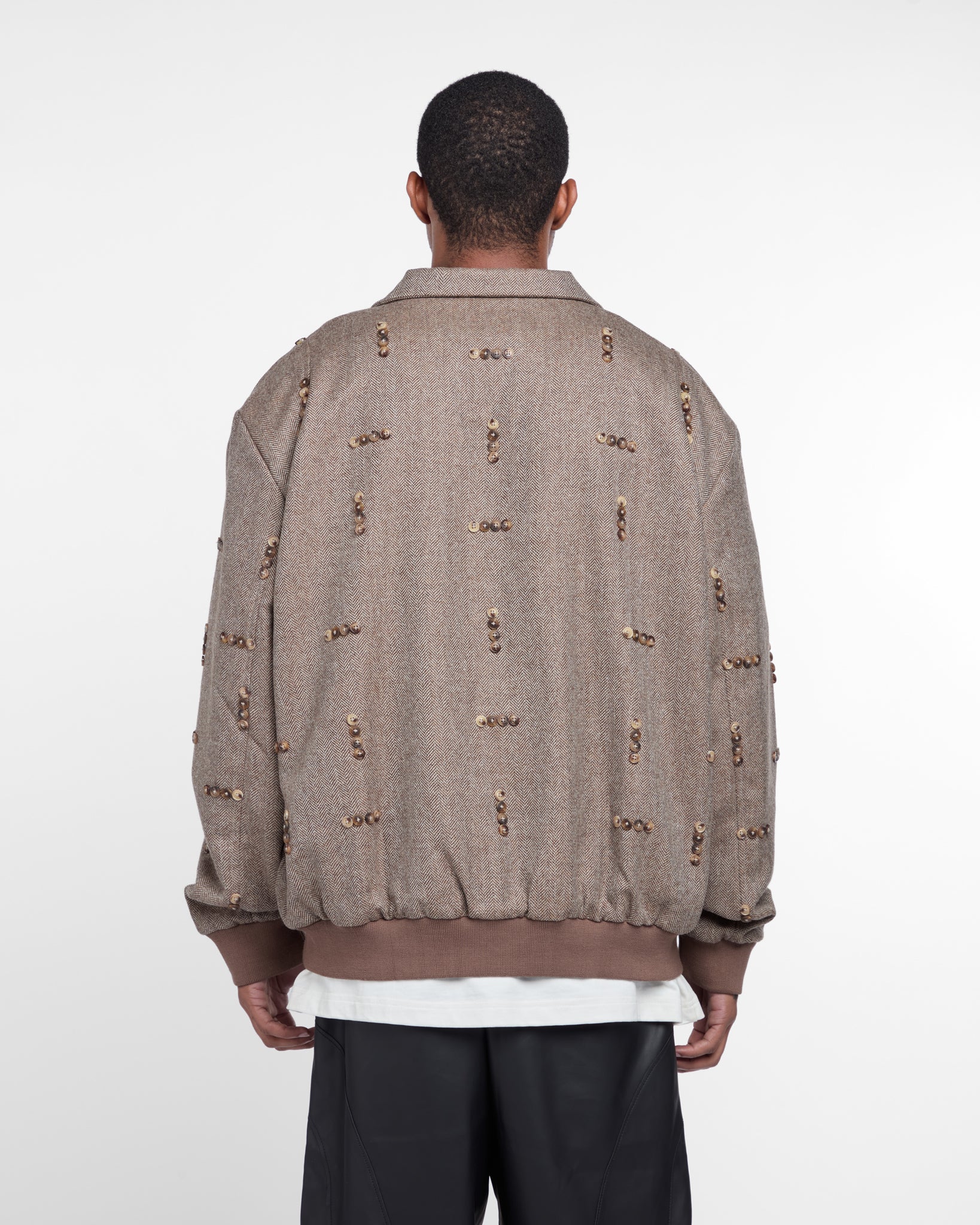 Button Pattern Jacket (Beige)