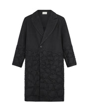 Hand-beaded Mosaic Trench Coat