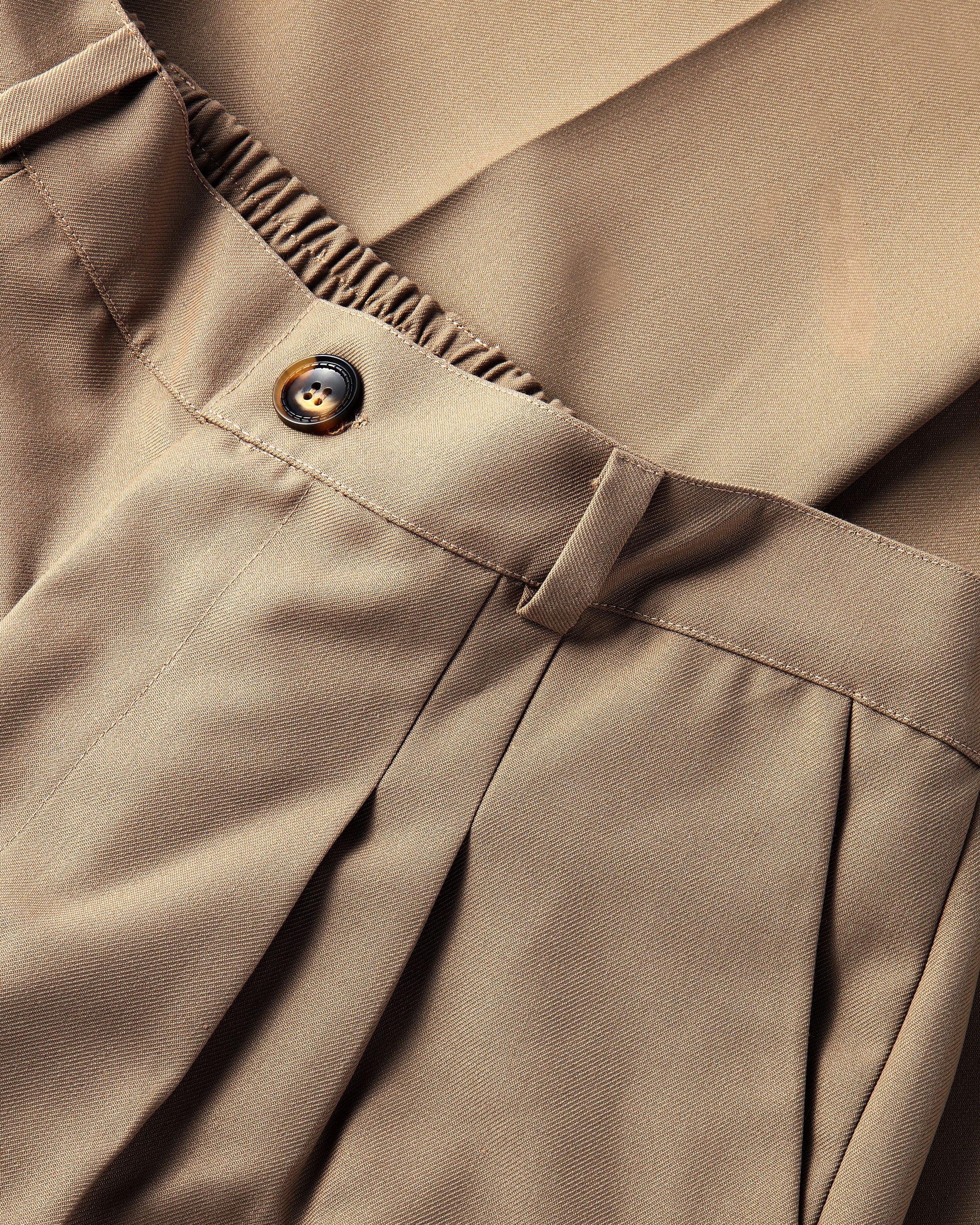 Tailored Trousers (Beige)