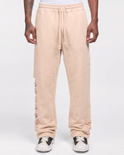 Distressed Sweatpants (Rose Pink)