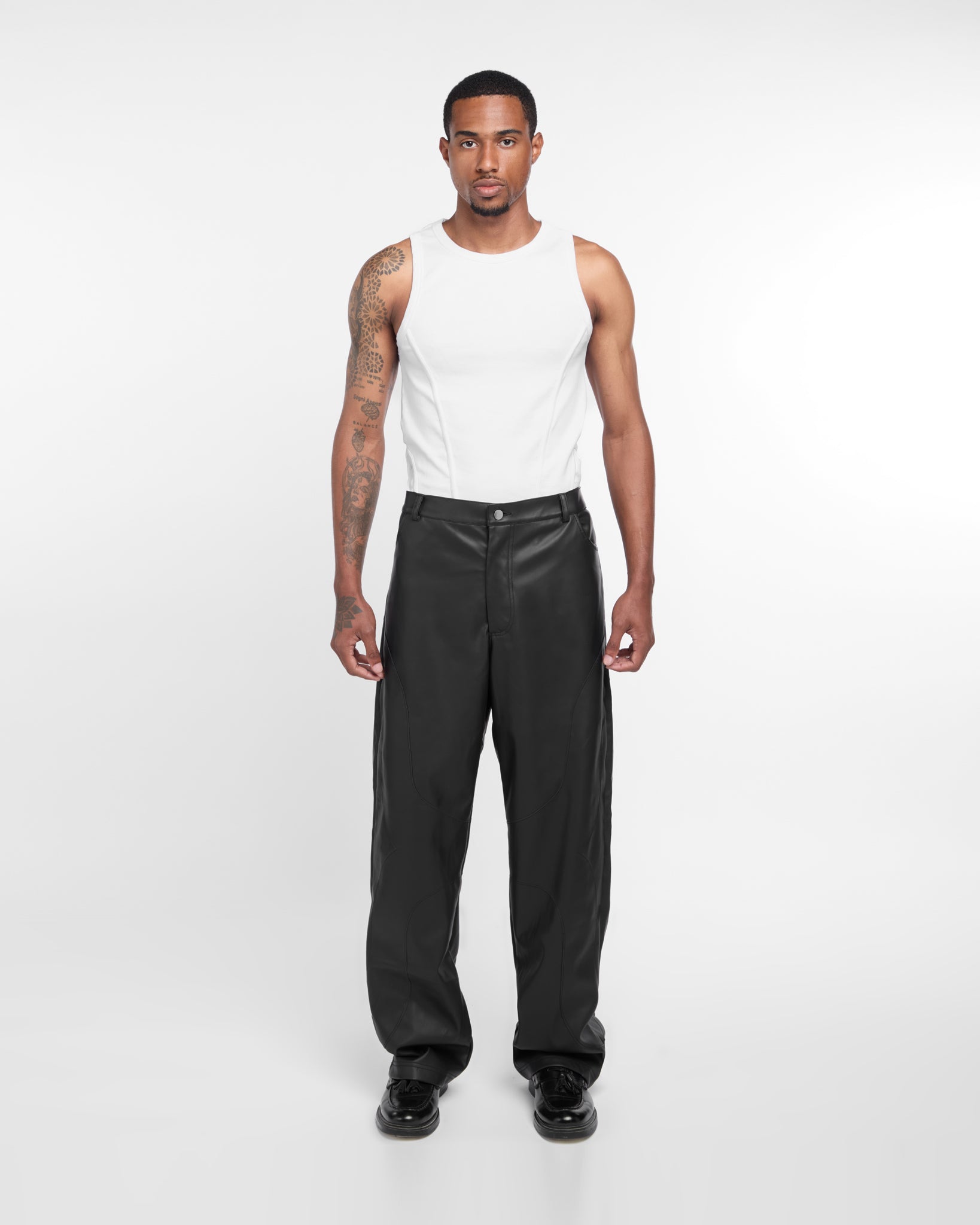 Leather Trousers (Black)