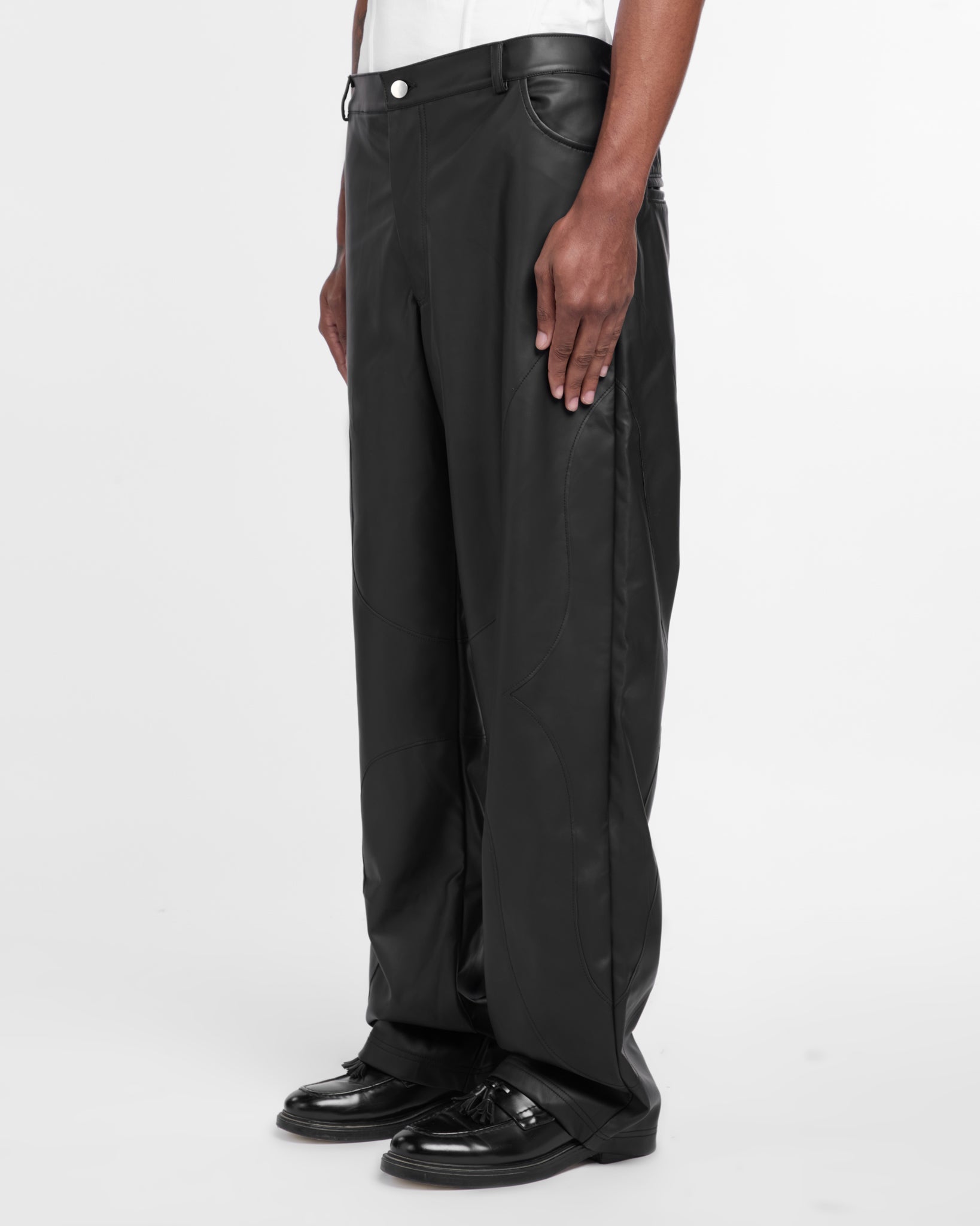 Leather Trousers (Black)