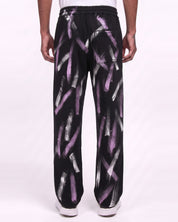 Paint Swash Sweatpants (Black)