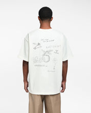 Apple Rene Magritte Tee (White)