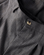 Buttoned Trousers (Grey)