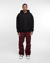 Devil's In The Details Hoodie (Black / Red)