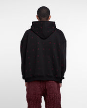 Devil's In The Details Hoodie (Black / Red)