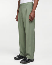3-Pleat Linen Pants