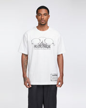Optique Tee Shirt Short Sleeve (Raw White)