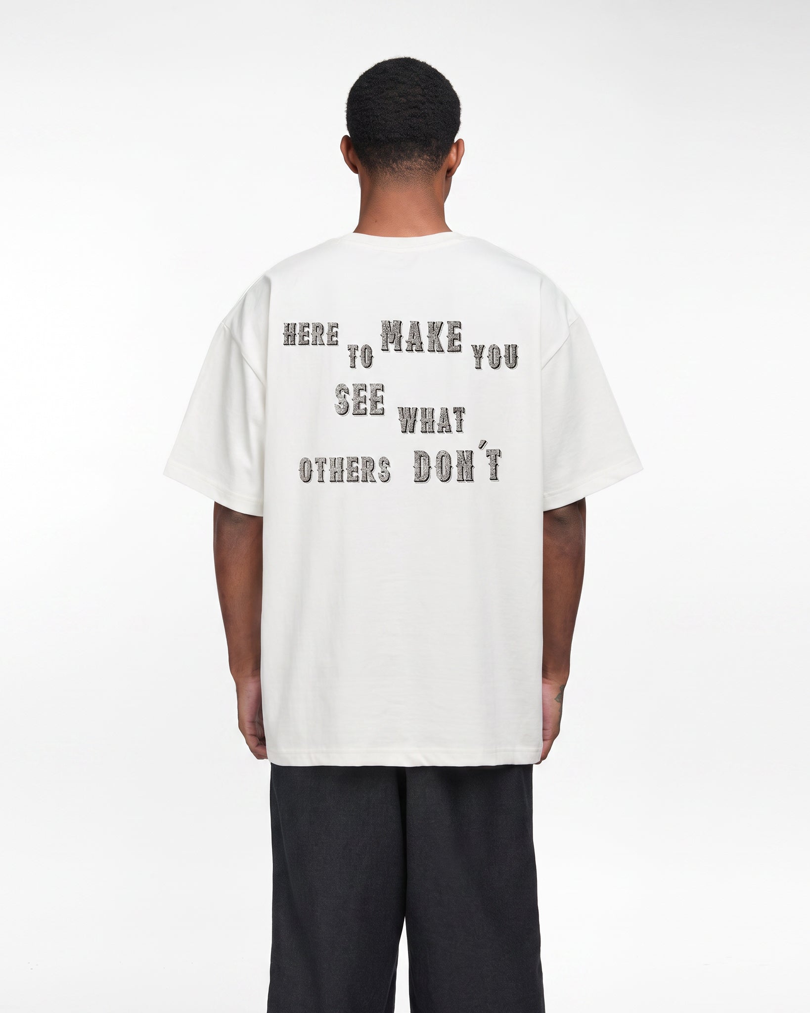 Optique Tee Shirt Short Sleeve (Raw White)