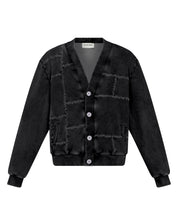 Paneled Cardigan (Black)