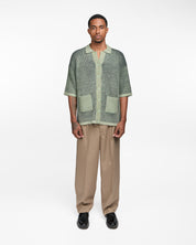 Varnished Knit Shirt