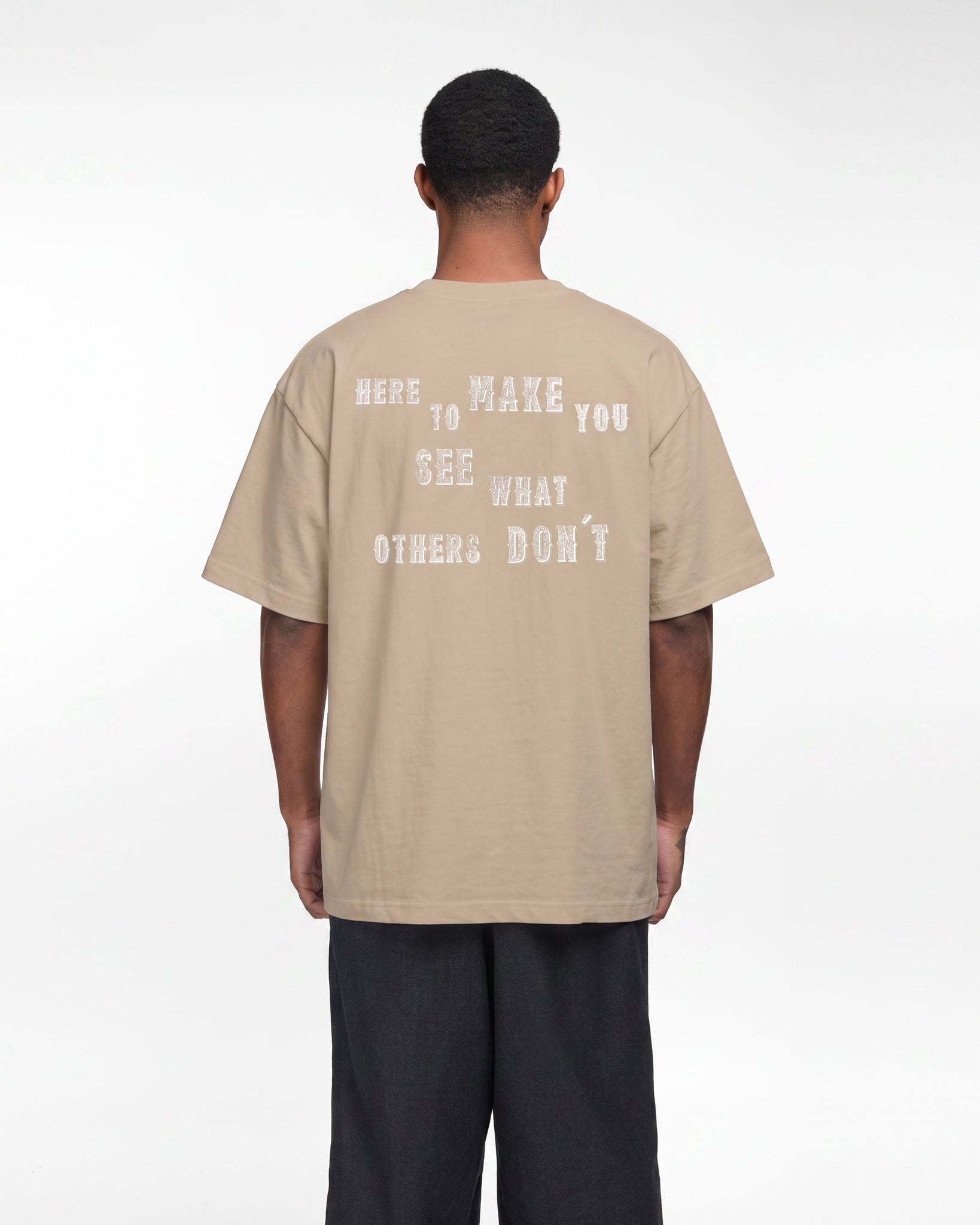 Optique Tee Shirt Short Sleeve (Pebble Brown)