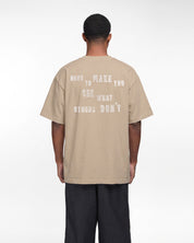 Optique Tee Shirt Short Sleeve (Pebble Brown)