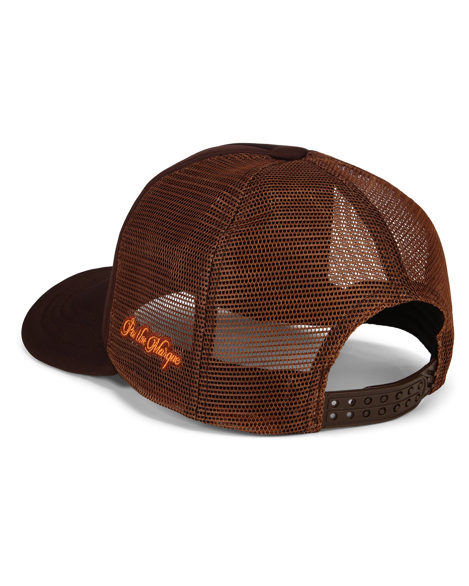 3D Embroidery PAS Trucker Hat (Rust)