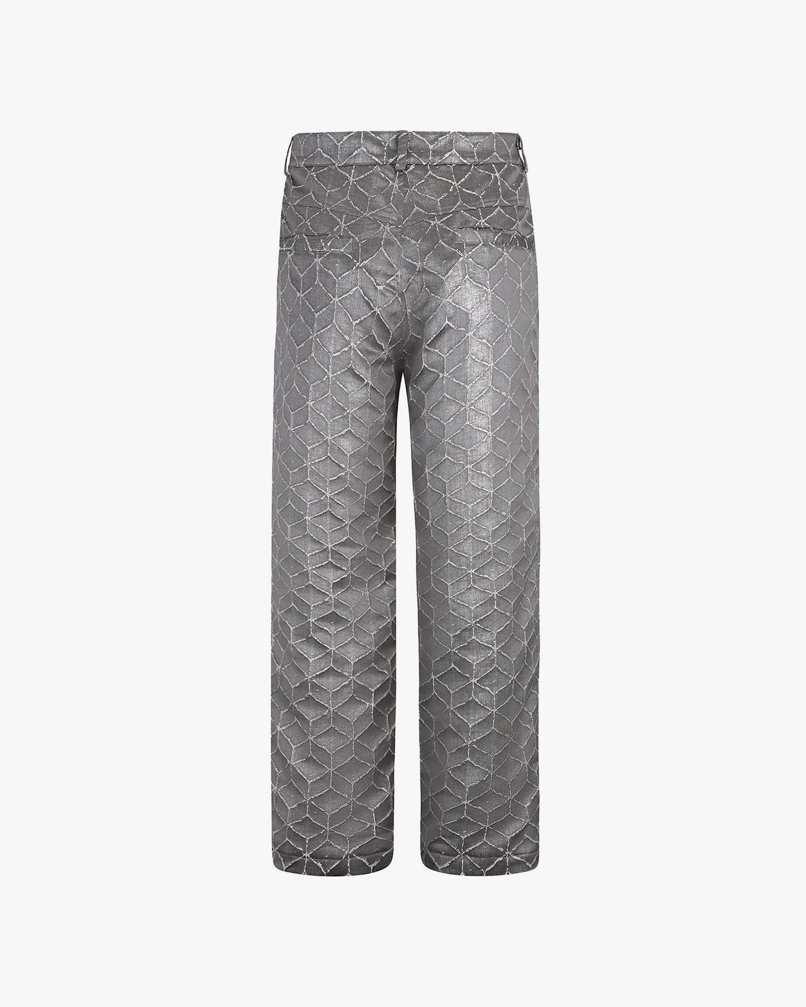 Silver Flamé Pants
