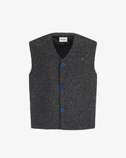 Blended Fabric Vest