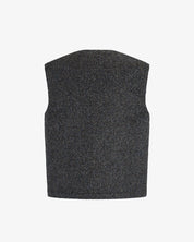 Blended Fabric Vest