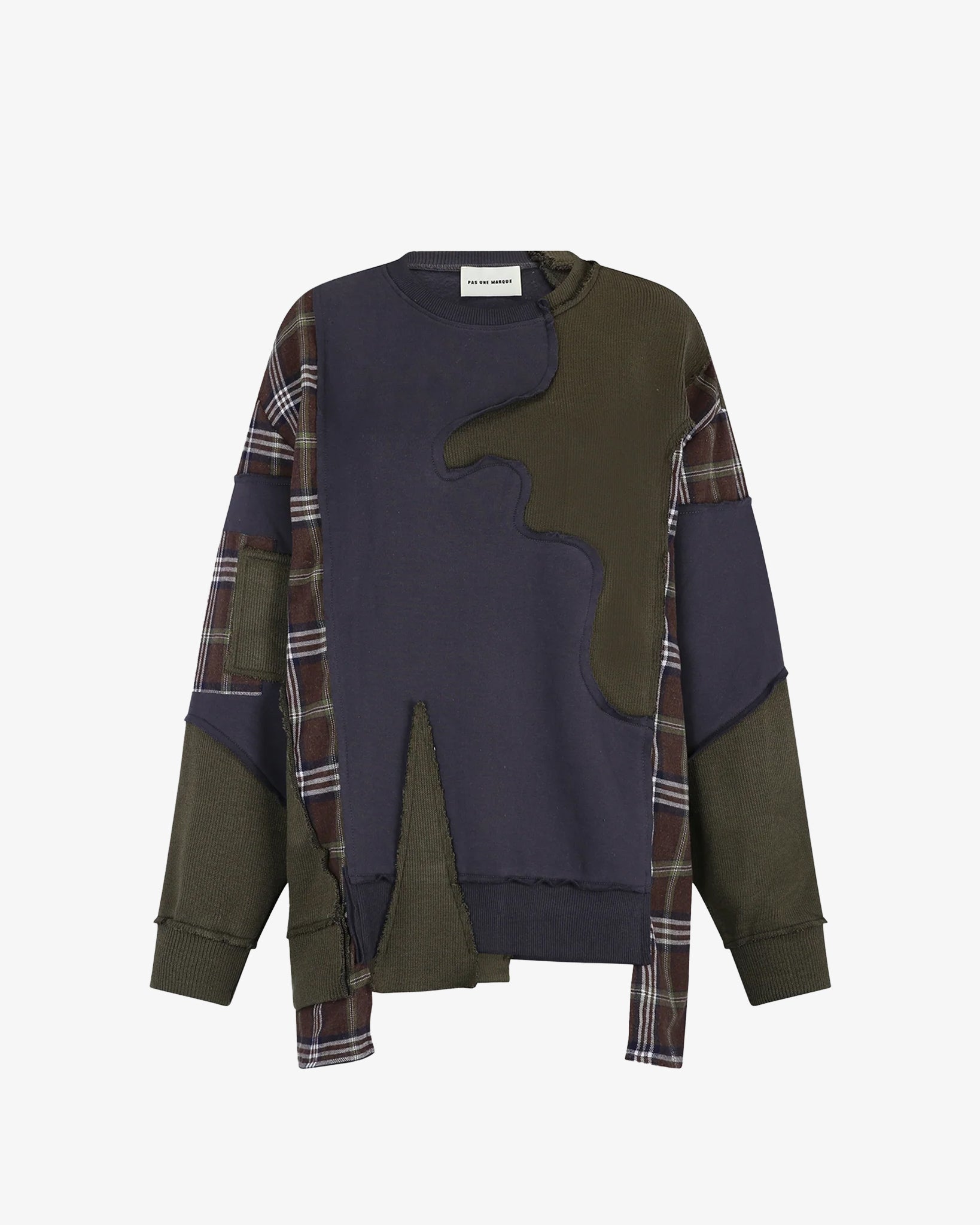 Distressed Sweatshirt (Oliver Green)