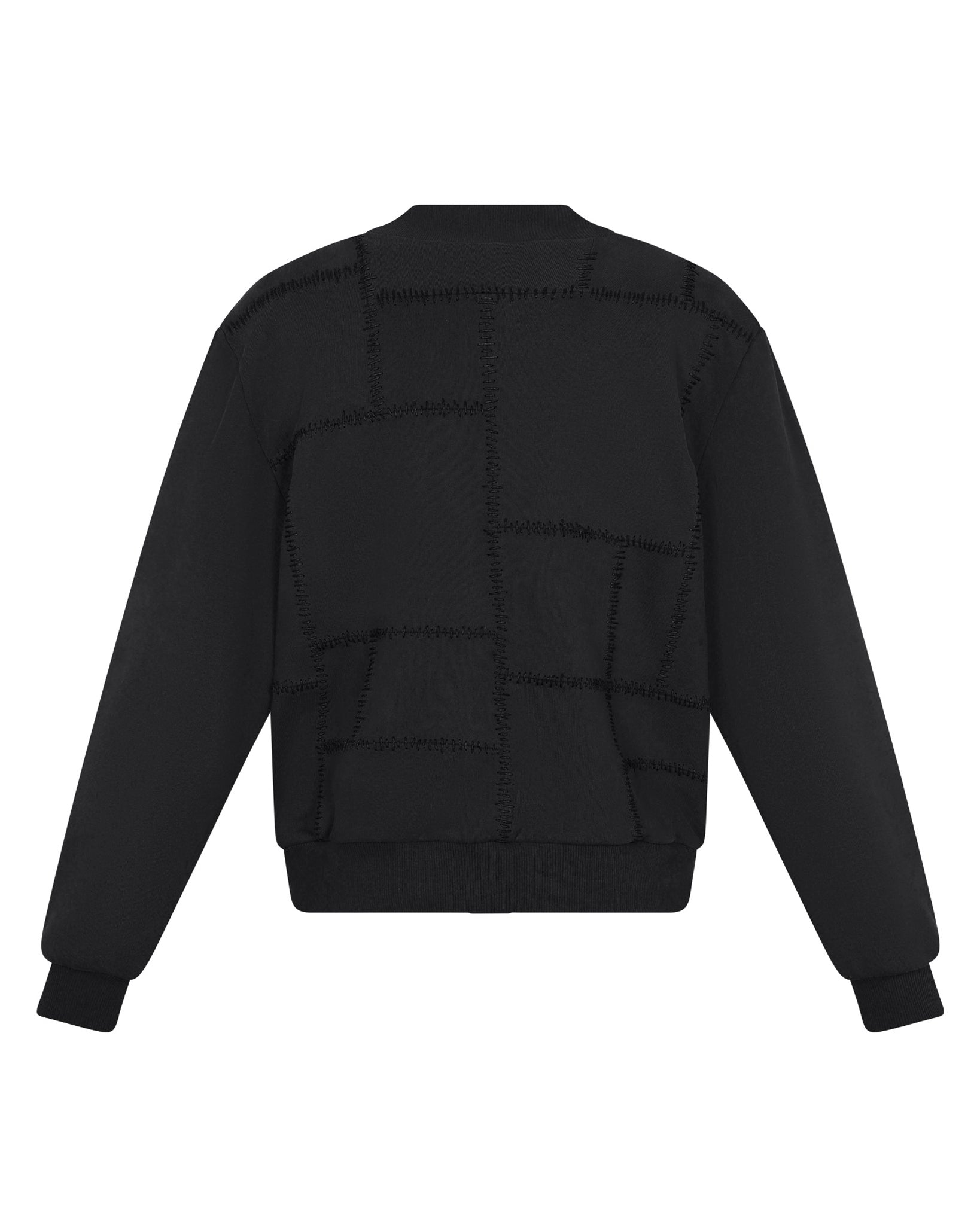 Paneled Cardigan (Black)