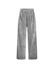 Crackled Denim Pant