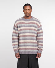 Knitted Sweatshirt Shades of Grey (Multi)
