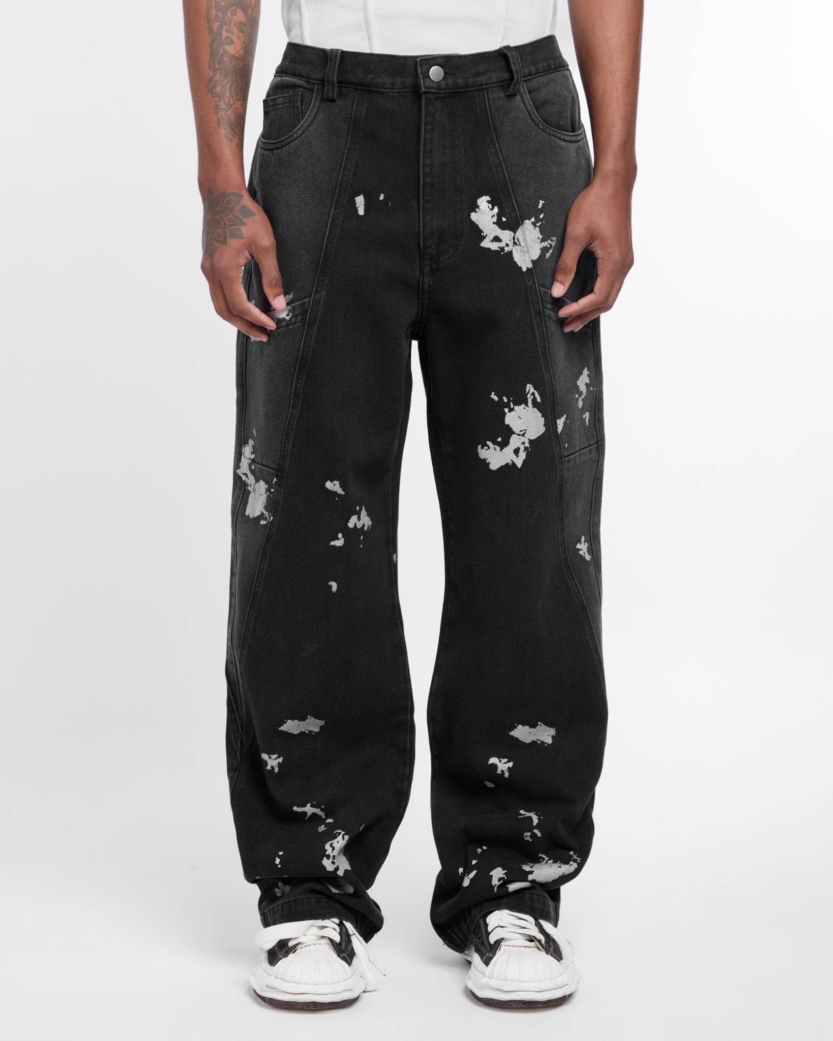 Foiled Trousers (Black)