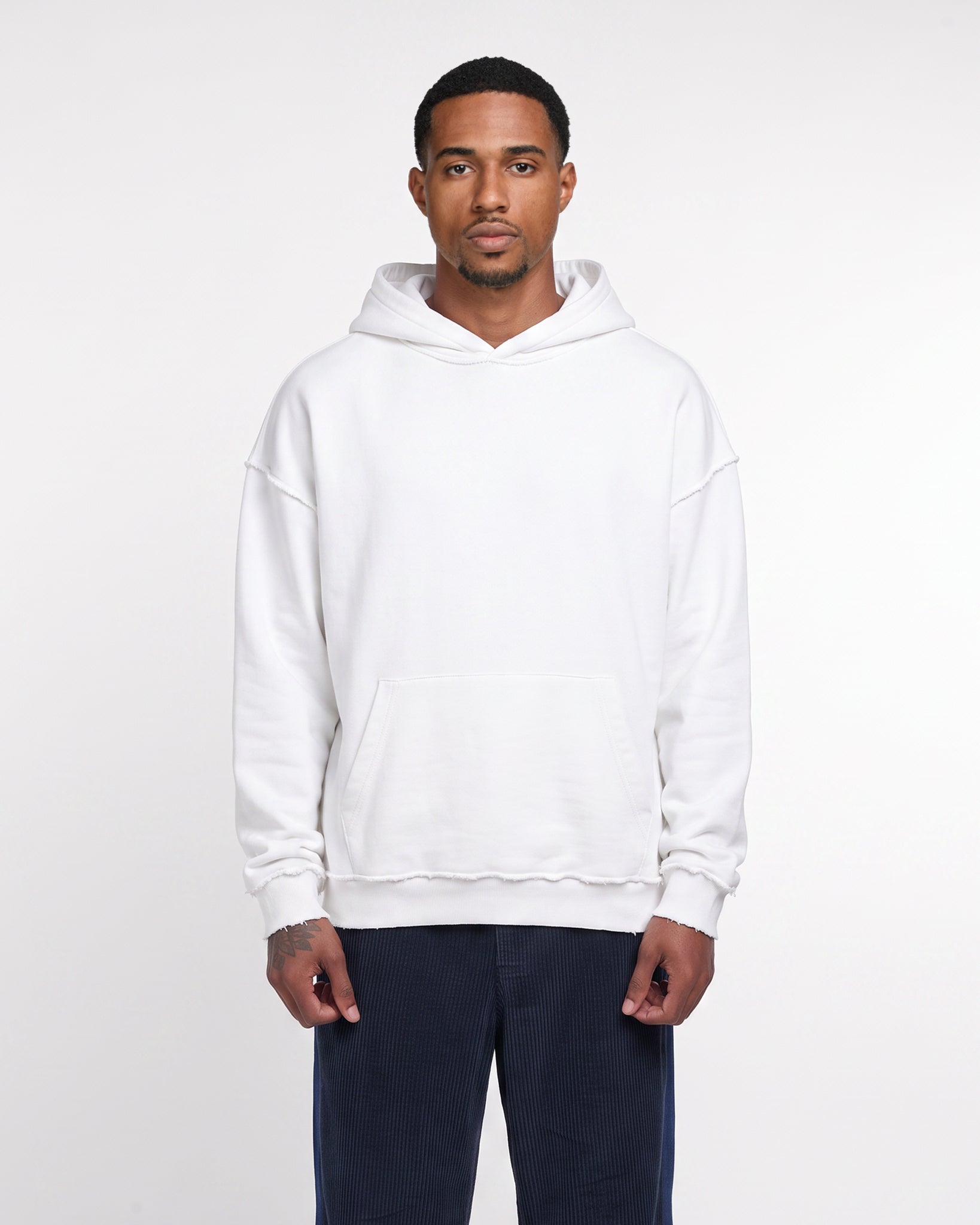 Airbrushed Hoodie (Bone)
