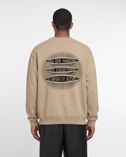 N.E.I.W.I.S. Oversized Sweatshirt (Pebble Brown)