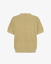 Textured Knitted Tee Shirt (Chamomile)