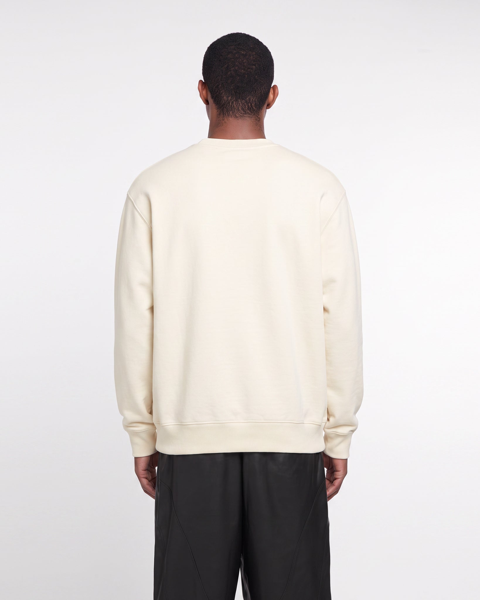 Incision Oversized Sweatshirt (Antique Beige)