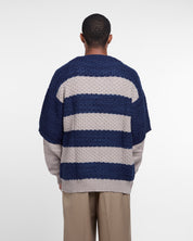 Knitted Cardigan Double-Sleeve (Multi)