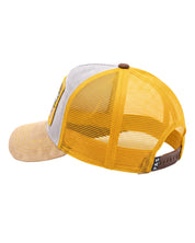 Where Is My Mind Trucker Hat (Grey/Yellow)