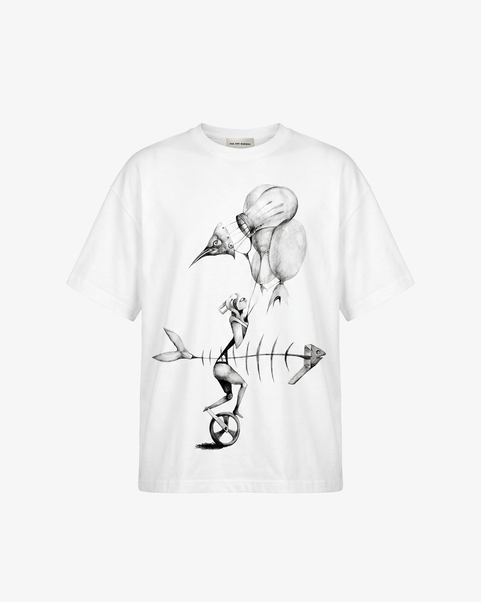 Circus Act Tee Shirt (Whisper White)