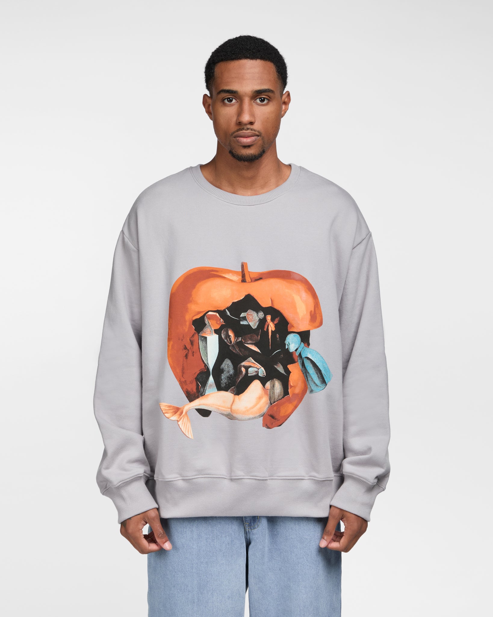 The Whisper of Time Sweatshirt (Silver Filigree)