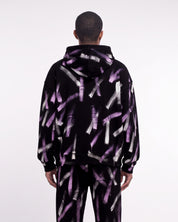 Paint Swash Hoodie (Black)